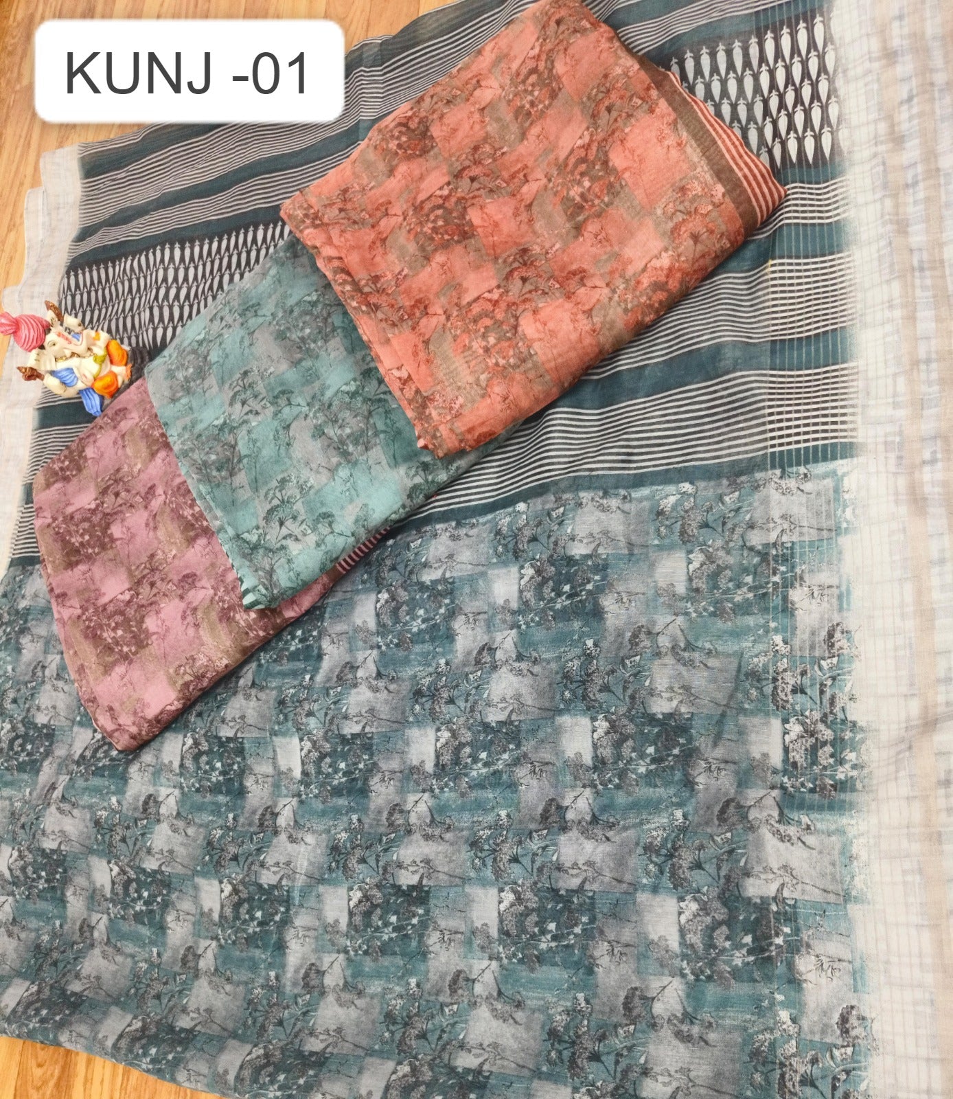 Kunj 1 Kalpveli Cotton Sarees