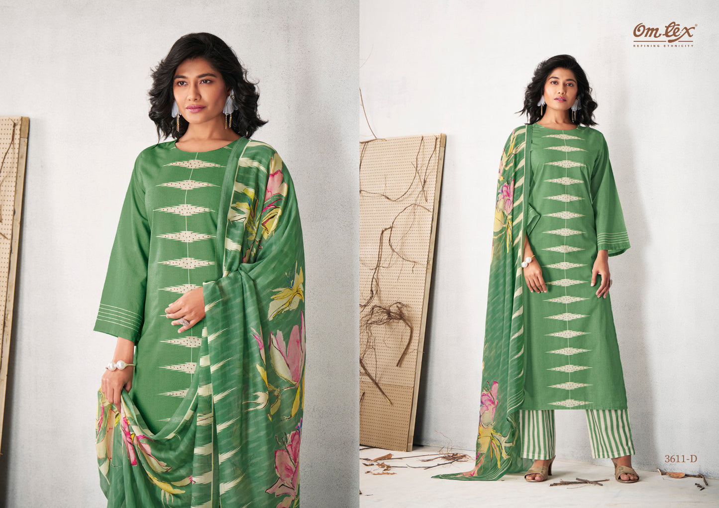 Kyaara Omtex Lawn Cotton Pant Style Suits