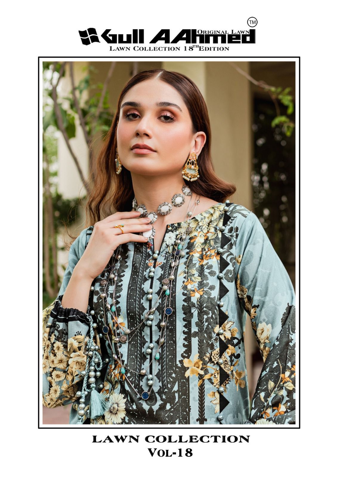 Lawn Collection Vol 18 Gul Ahmed Karachi Salwar Suits
