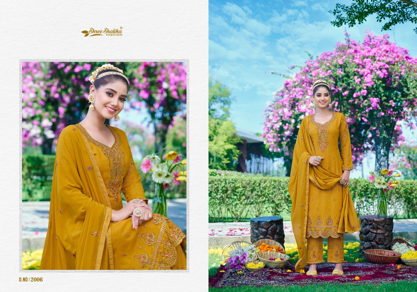 Leela Vol 2 Shree Shalika Fashion Georgette Pant Style Suits