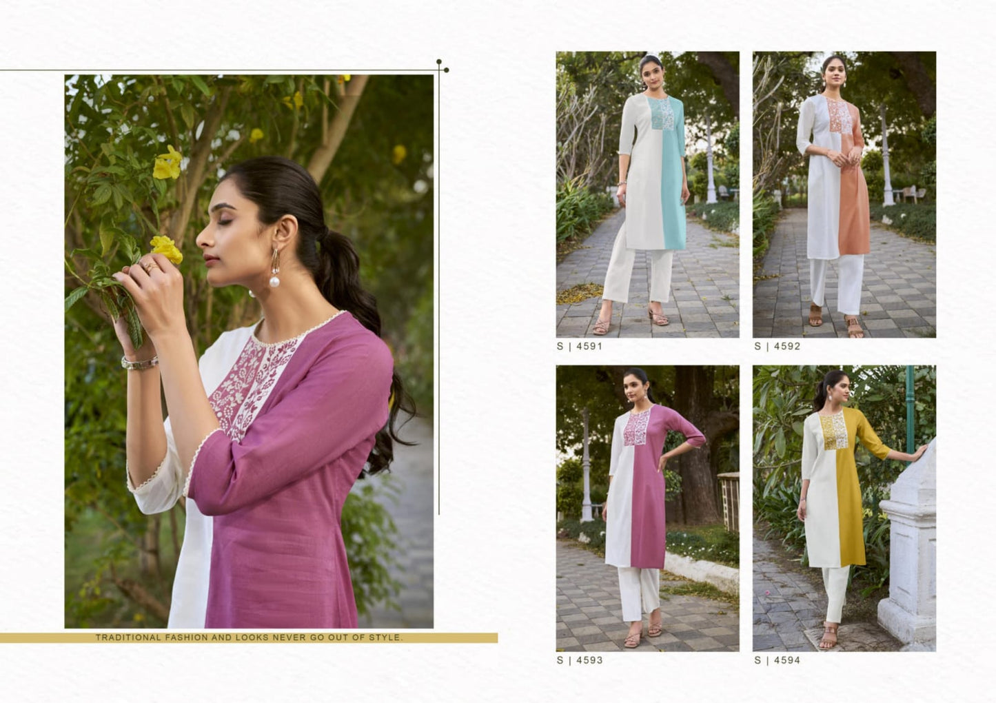 Lipika Sbs Cotton Kurti Pant Set