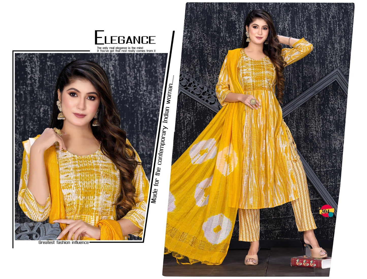 Looks Good Mlm Kalash Lifestyle Rayon Readymade Pant Style Suits