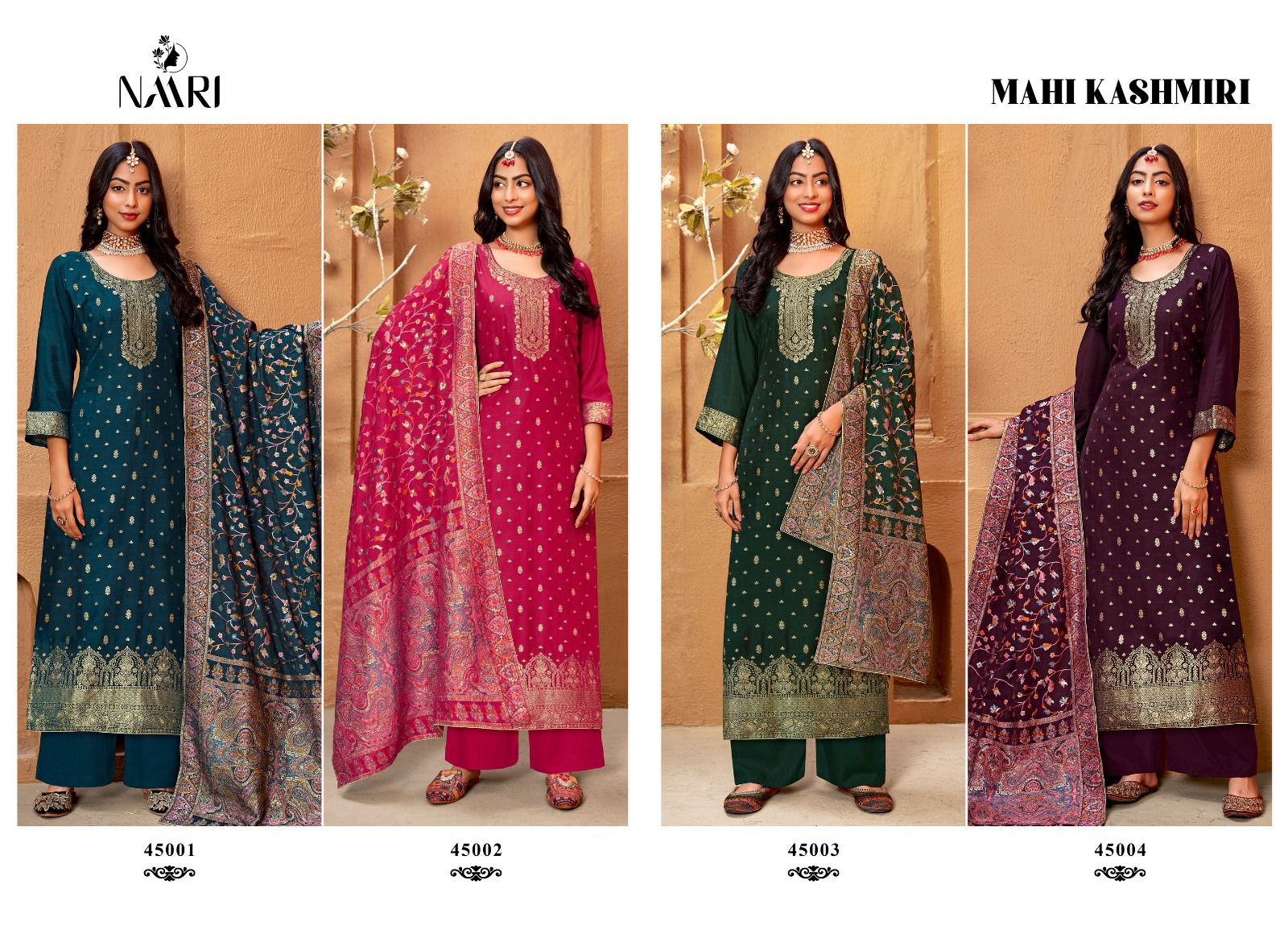 Mahi Kashmiri Naari Muslin Plazzo Style Suits – Kavya Style Plus