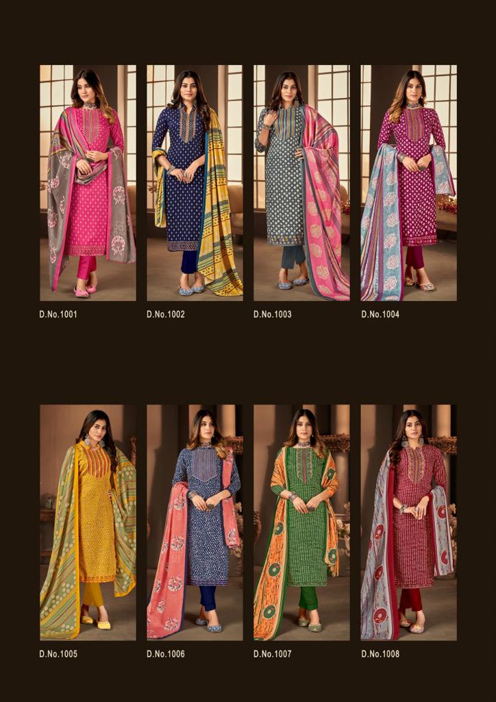 Mehraam Roli Moli Pashmina Suits