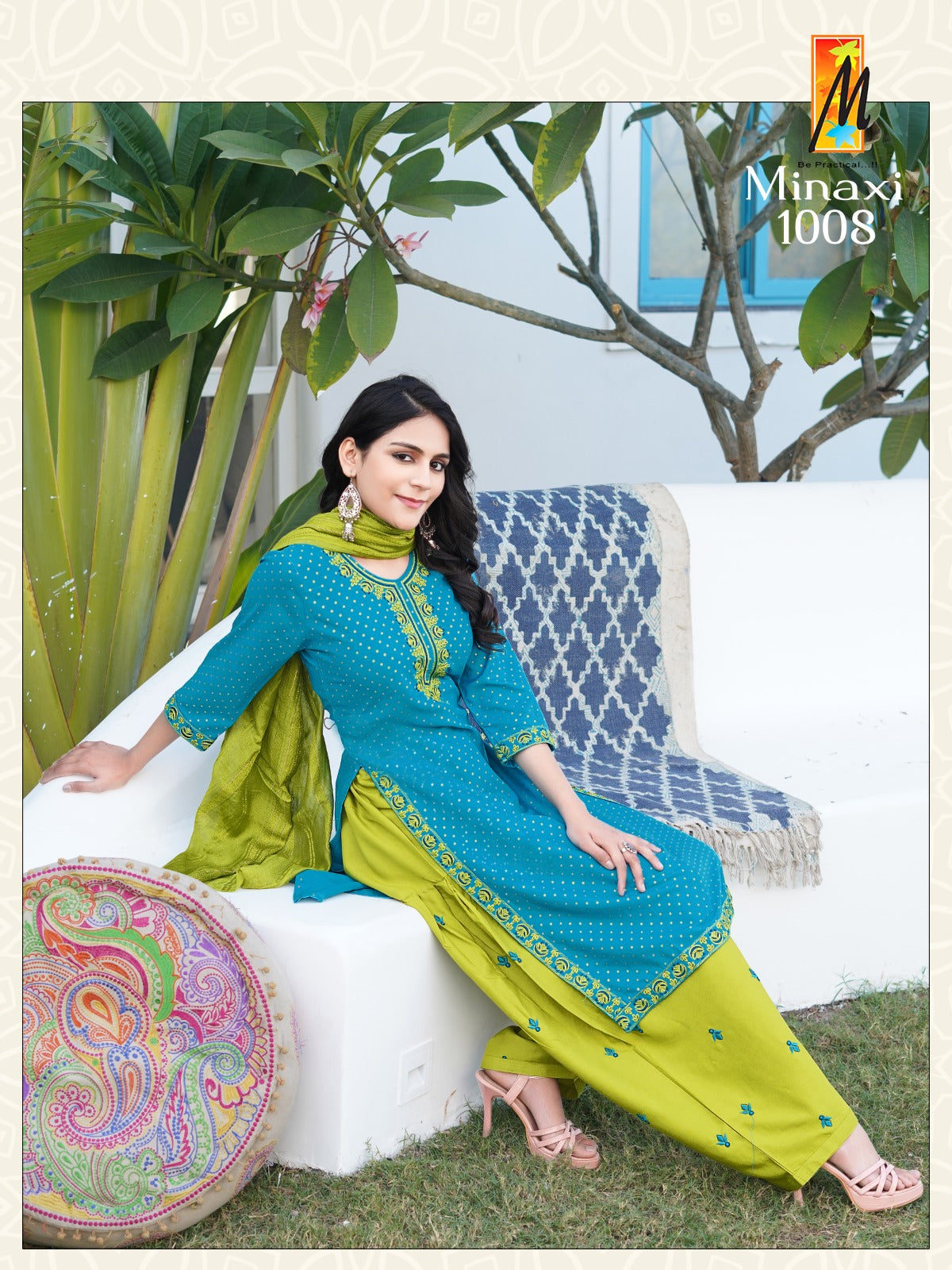 Minaxi Master Rayon Readymade Salwar Suits