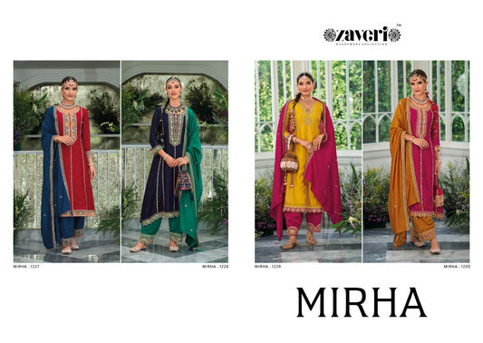 Mirha Zaveri Silk Readymade Suits