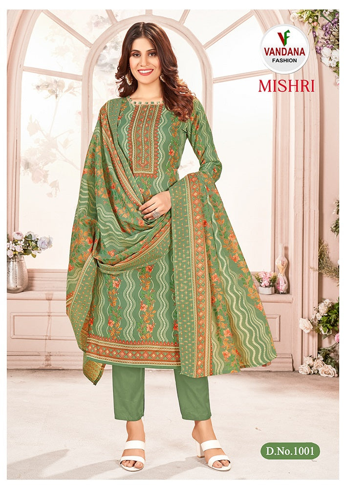 Mishri Vol 1 Vandana Indo Cotton Pant Style Suits
