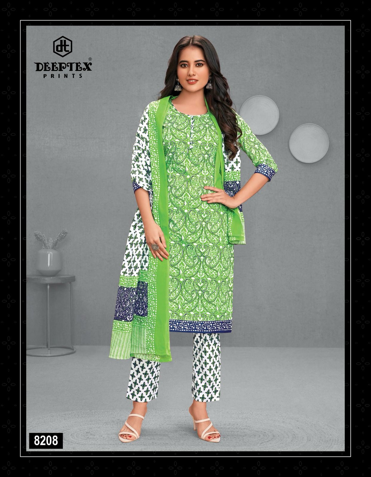 Miss India Vol 82 Deeptex Prints Cotton Dress Material