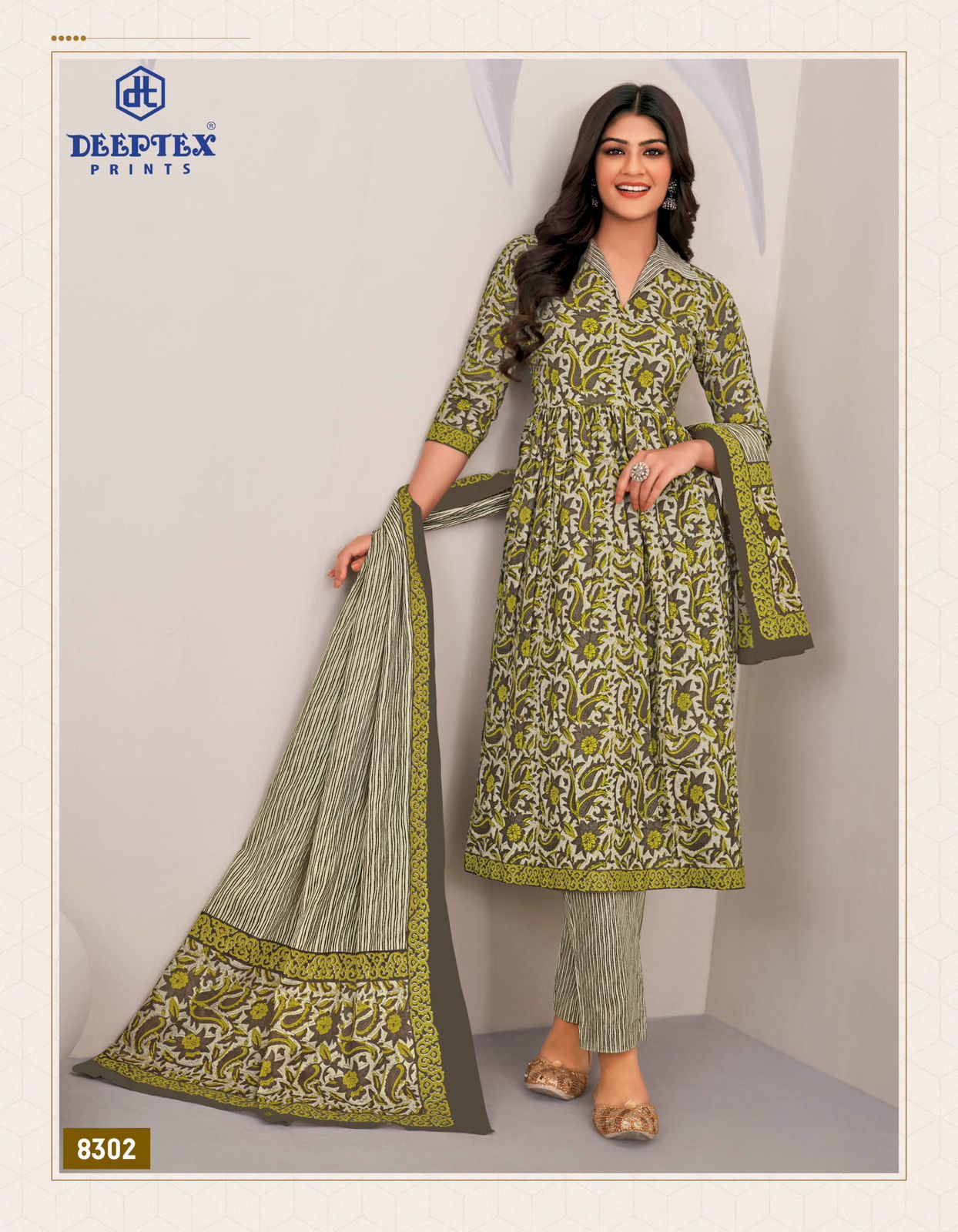 Miss India Vol 83 Deeptex Prints Cotton Dress Material
