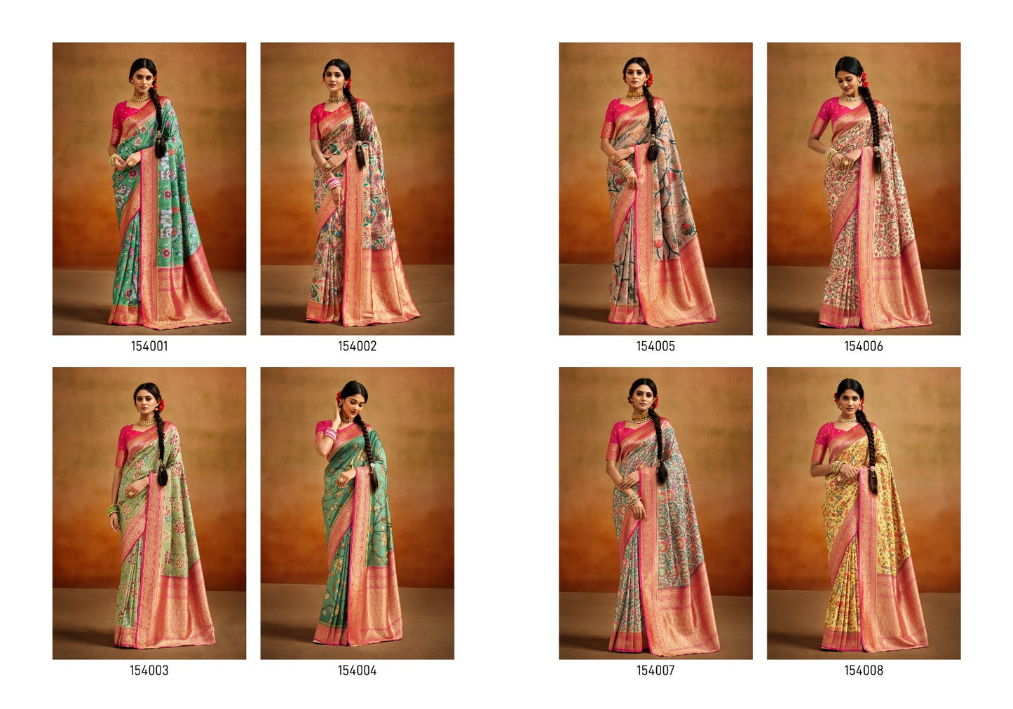 Moghra-15400 Rajpath Banarasi Silk Sarees