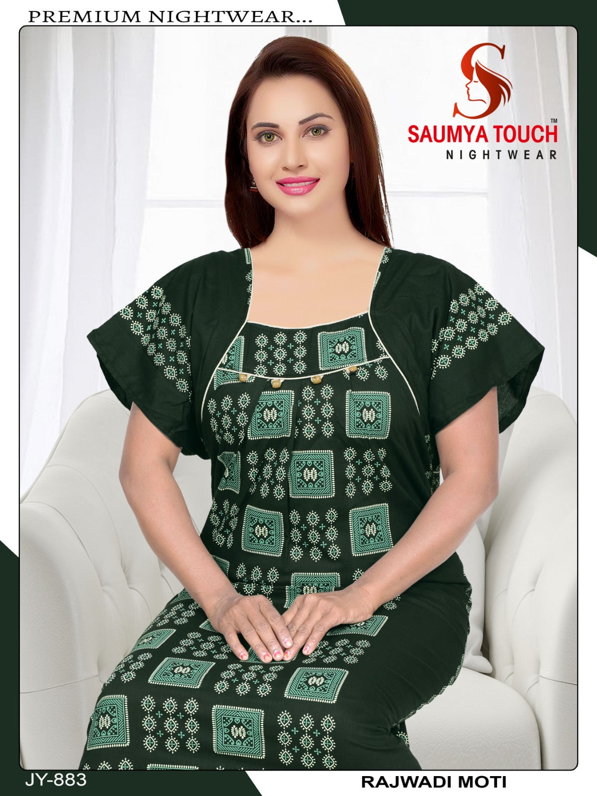 Moti-2012 Saumya Touch Night Gowns