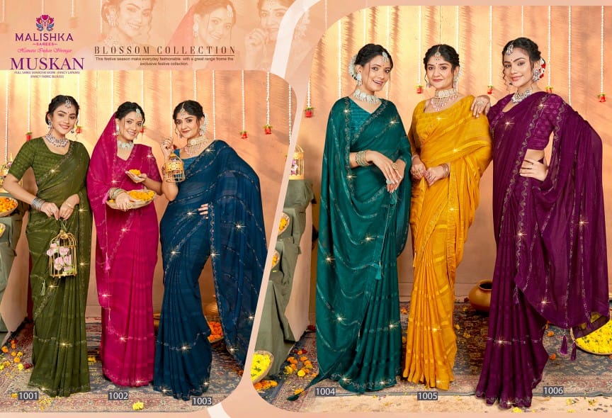 Muskan Malishka Sarees