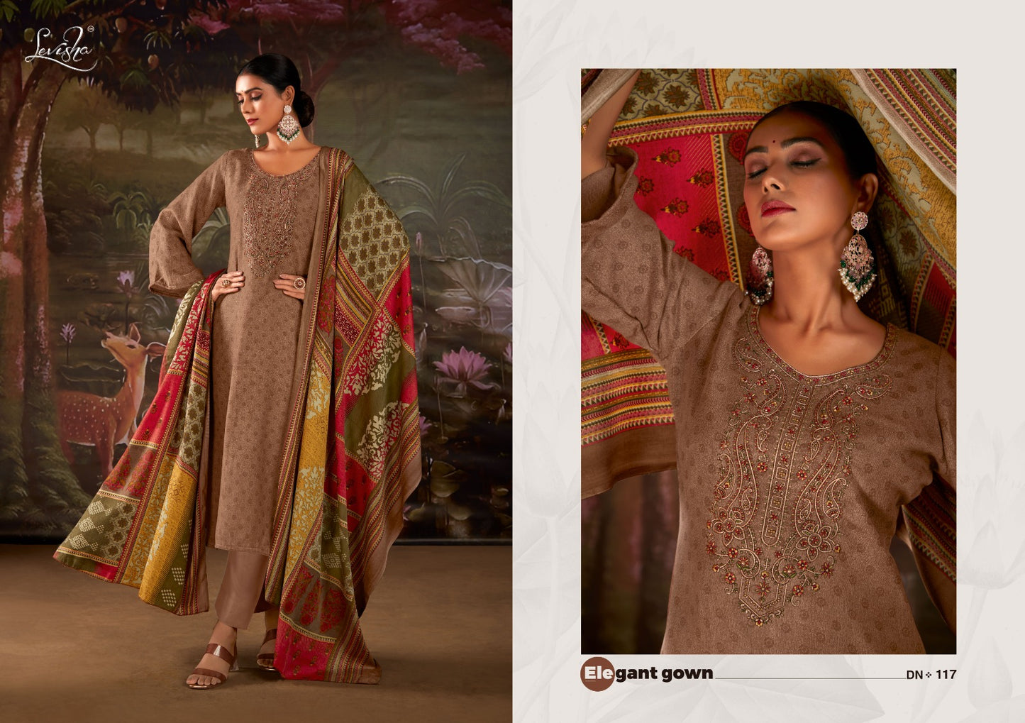 Nagma Levisha Pashmina Suits