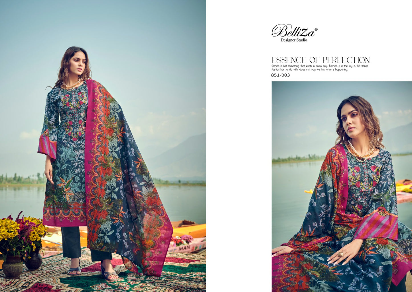 Naira Vol 22 Belliza Designer Studio Cotton Karachi Salwar Suits