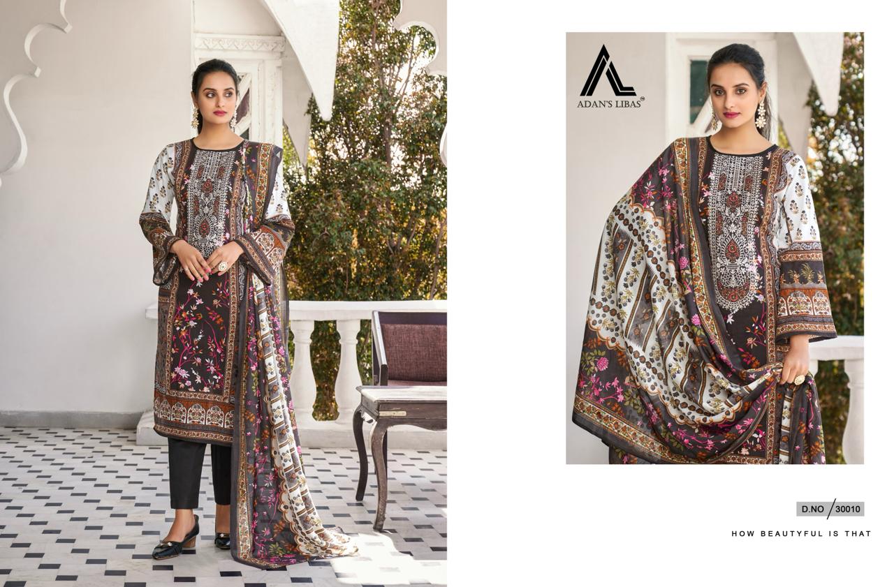 Naira Vol 30 Adans Libas Cotton Karachi Salwar Suits