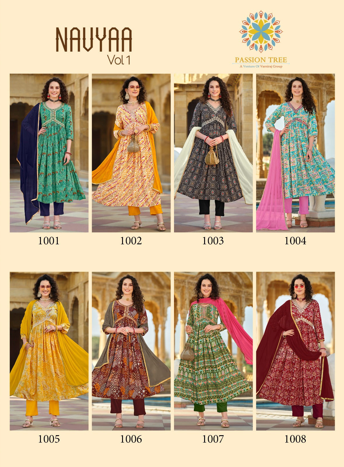 Navyaa Vol 1 Passion Tree Rayon Readymade Pant Style Suits