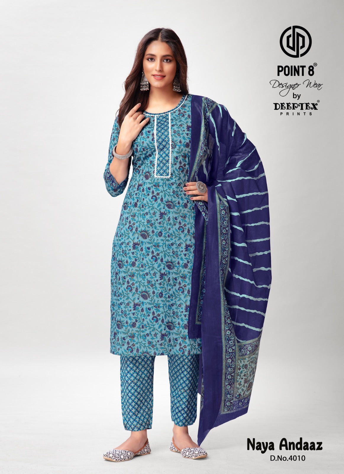 Naya Andaaz Vol 4 Deeptex Prints Cotton Readymade Pant Style Suits