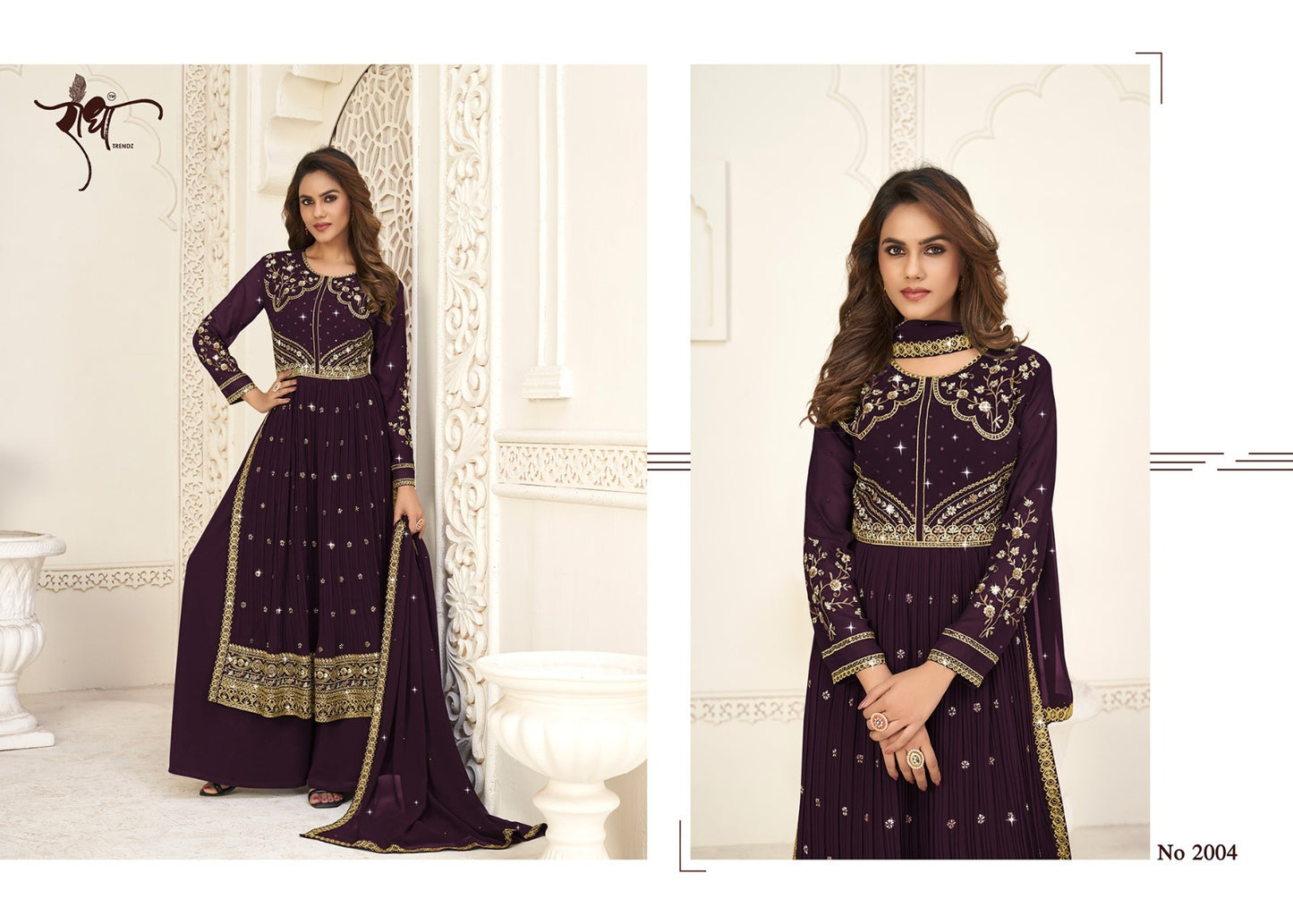 Nayra Vol 3 Radha Trendz Georgette Plazzo Style Suits