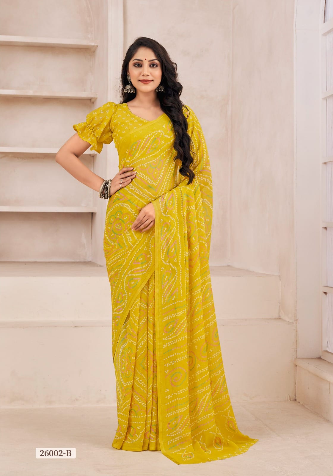 New Star Chiffon 130 Ruchi Sarees