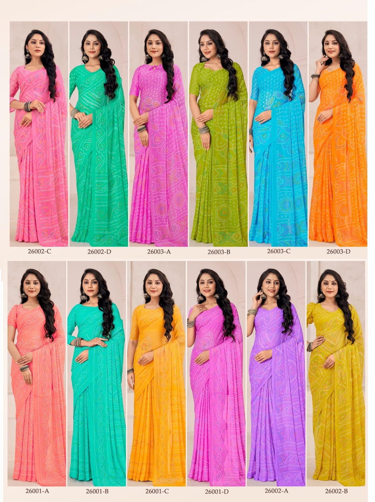New Star Chiffon 130 Ruchi Sarees