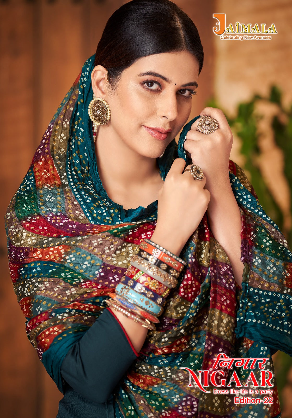 Nigaar Edition 22 Jaimala Rayon Pant Style Suits