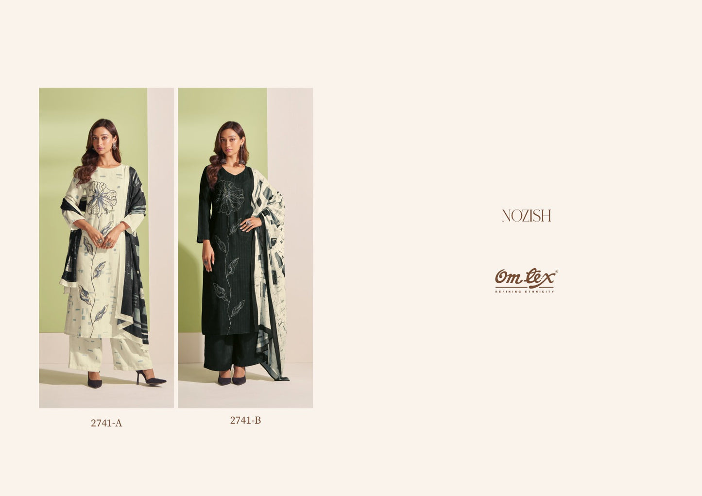 Nozish Omtex Pashmina Suits