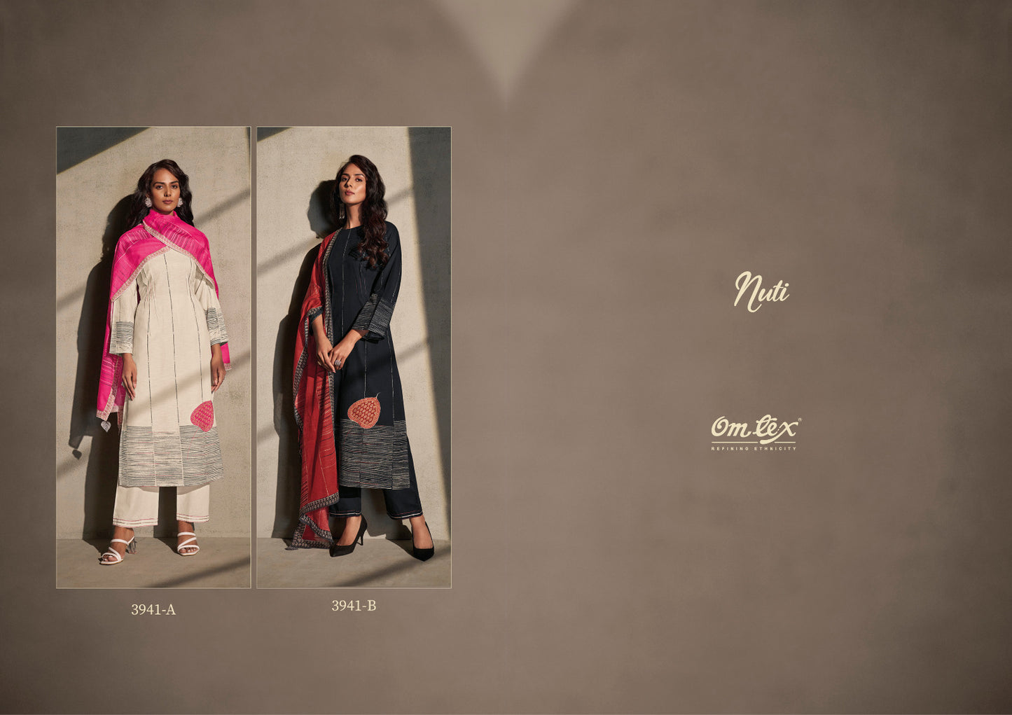 Nuti Omtex Linen Cotton Pant Style Suits