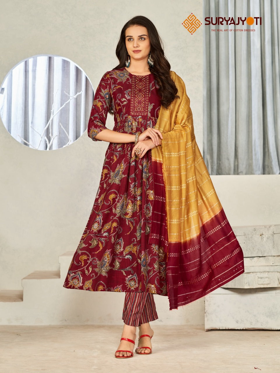 Padmavati Vol 2 Suryajyoti Rayon Readymade Pant Style Suits