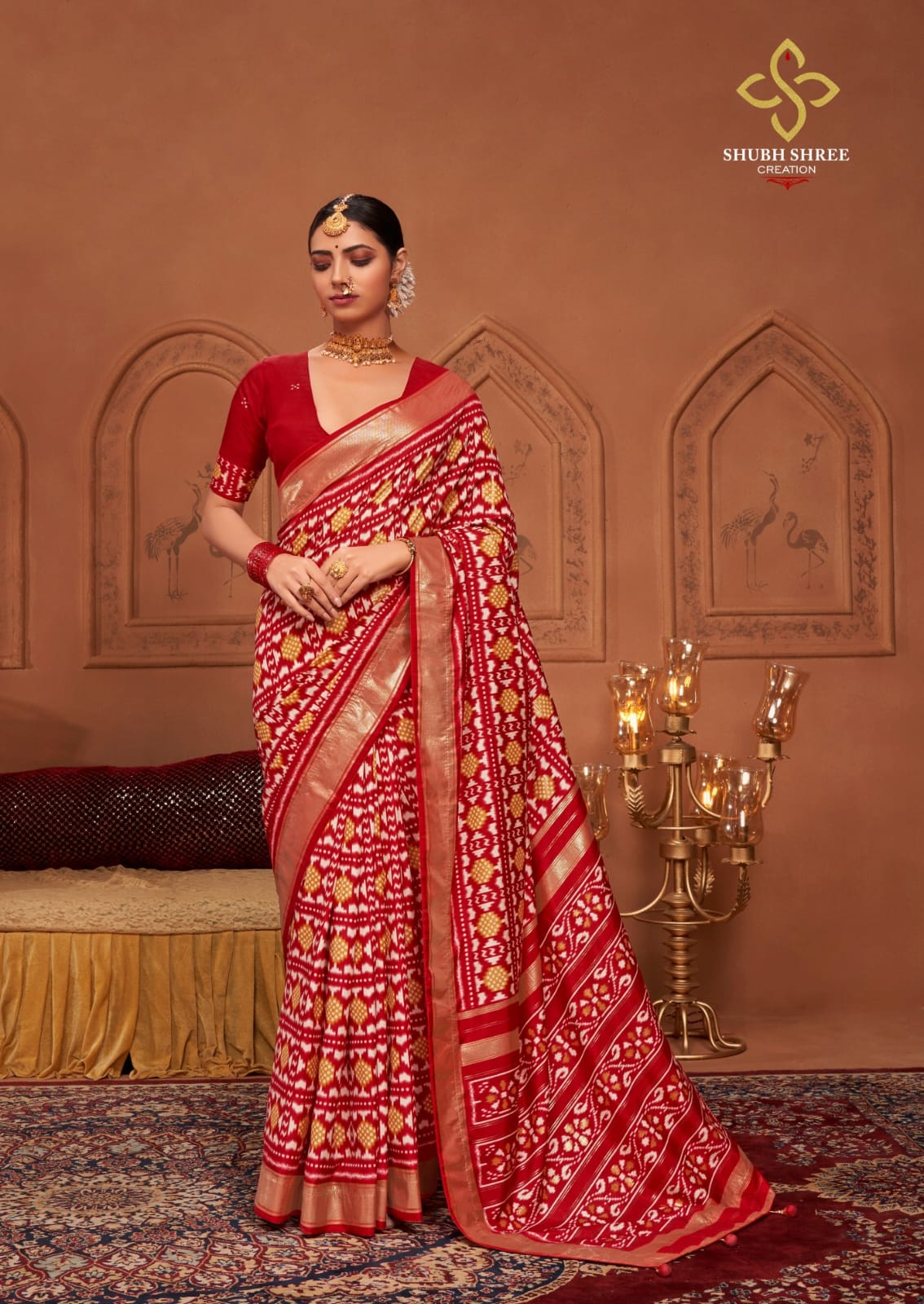 Palki Shubh Shree Velvet Sarees
