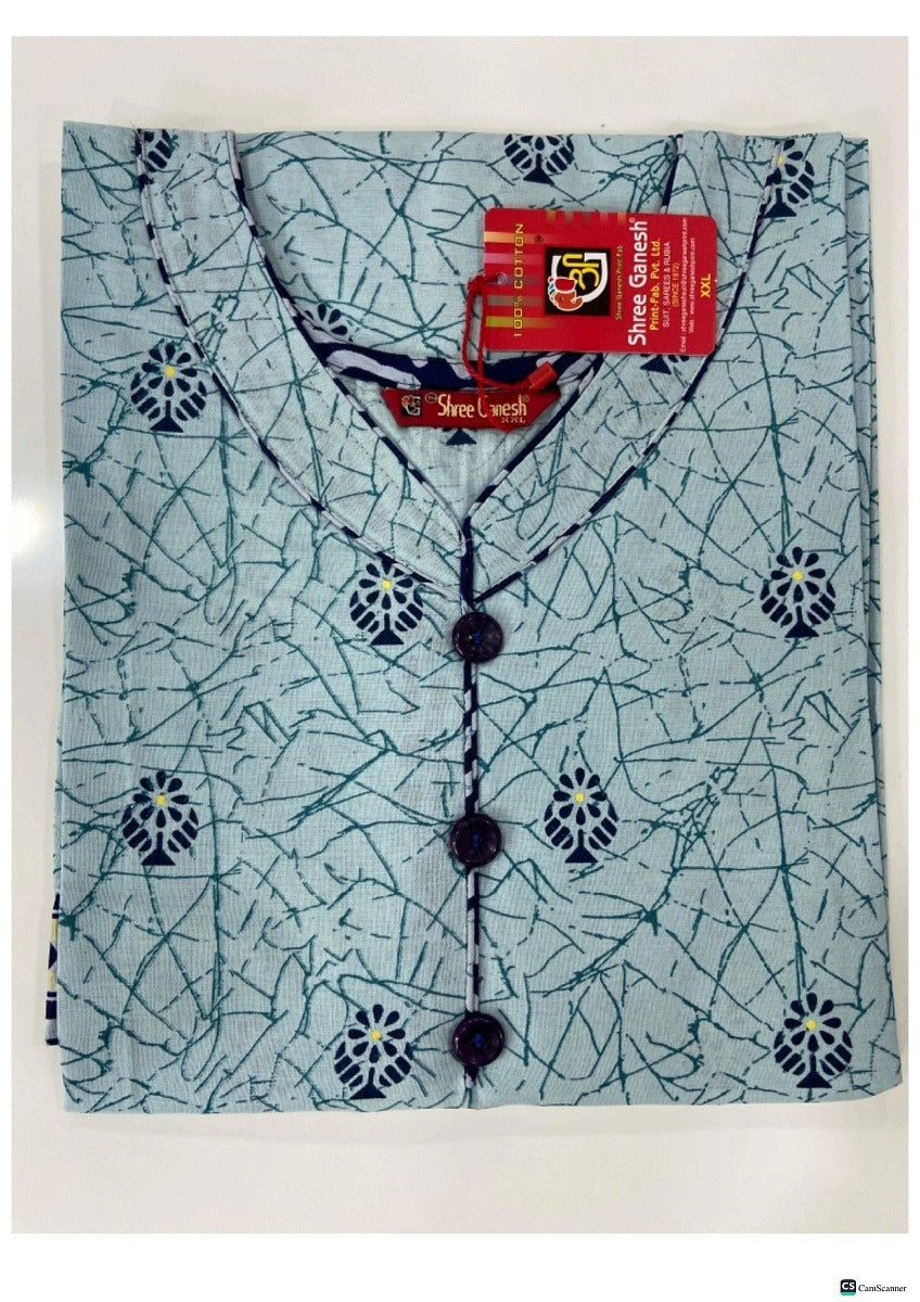 Prachi Vol 8 Shree Ganesh Cotton Straight Cut Kurtis