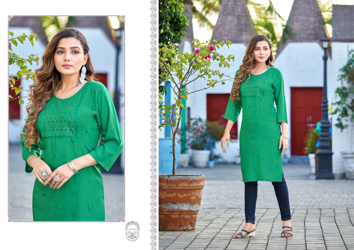 Priya Kalaroop Knee Length Kurtis