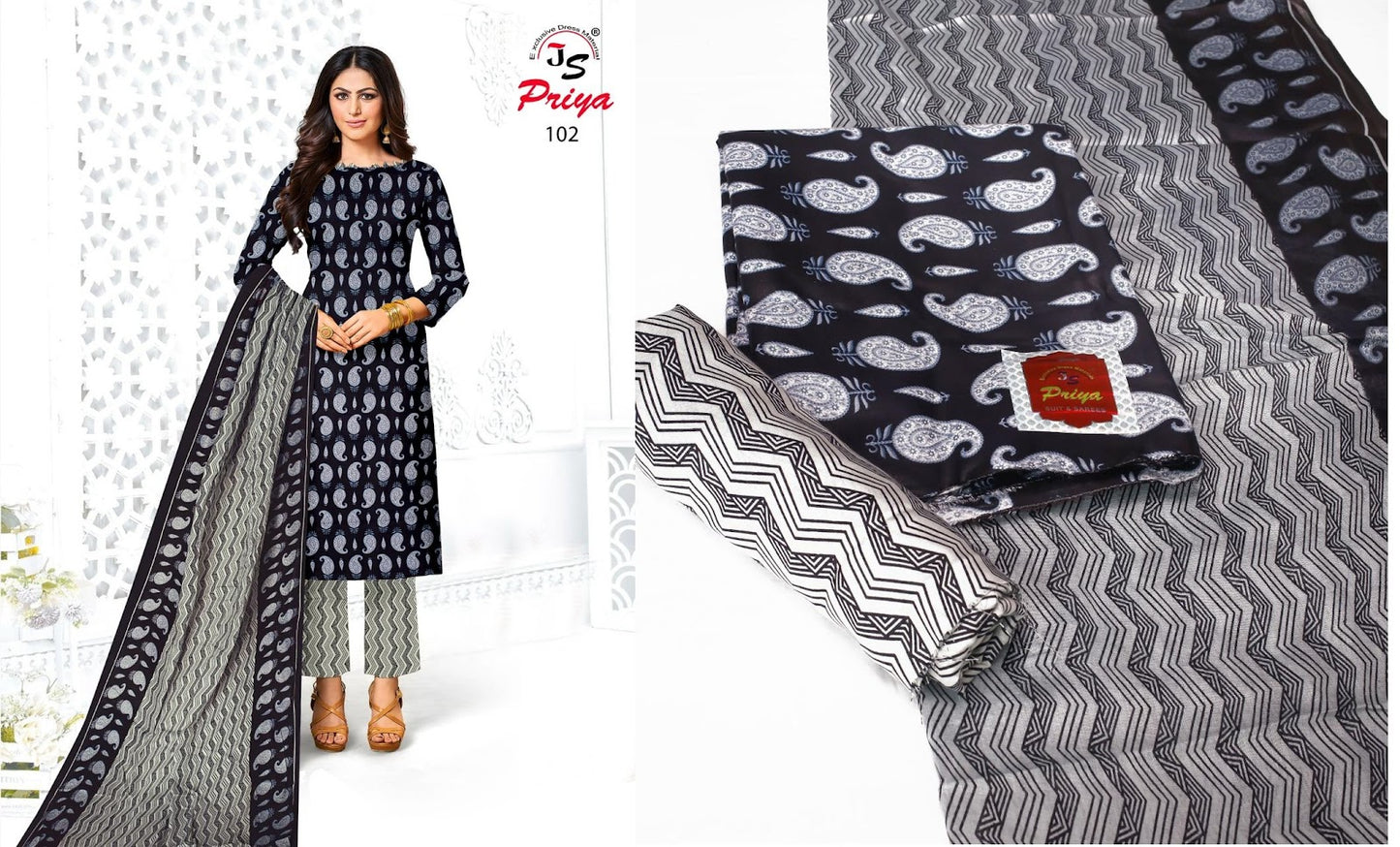 Pulse Vol 1 Js Priya Pant Style Suits