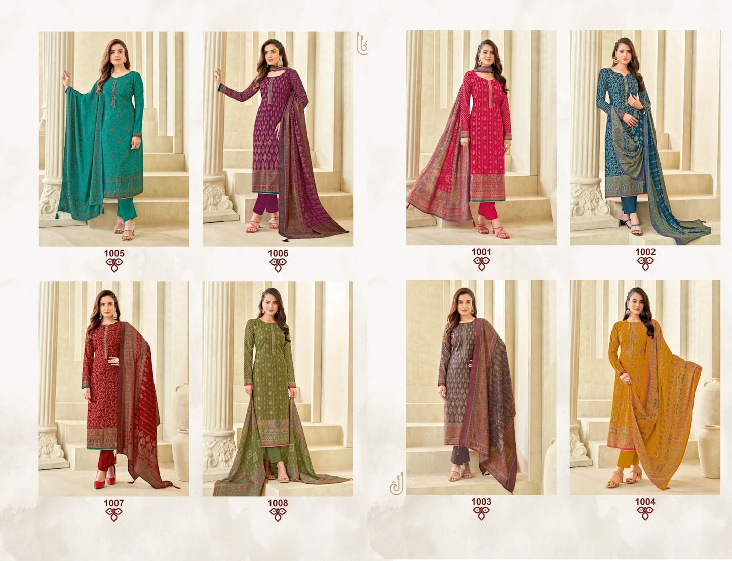Pushpa Vol 1 Suryajyoti Modal Pant Style Suits