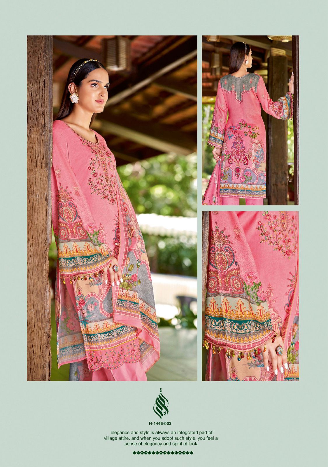 Qurbat Edition 14 Alok Jaam Cotton Pakistani Patch Work Suits