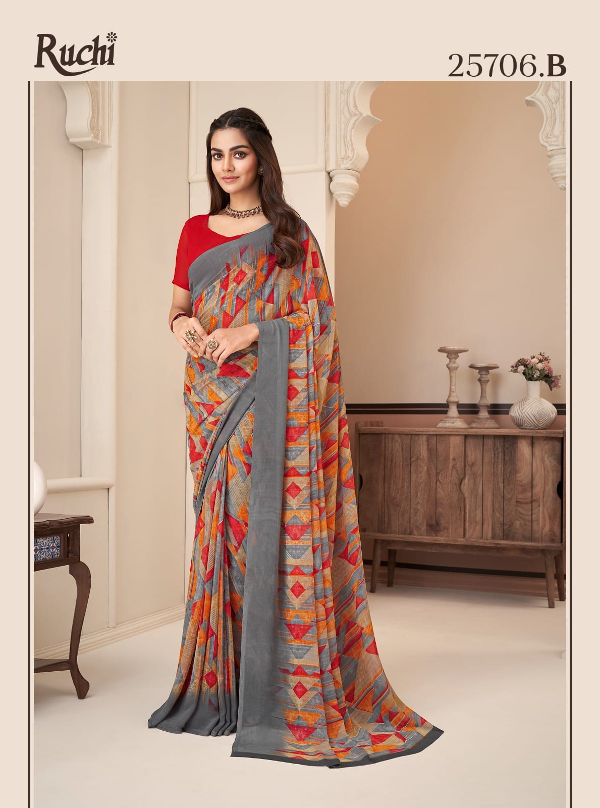 Ragaa Georgette-7 Ruchi Sarees