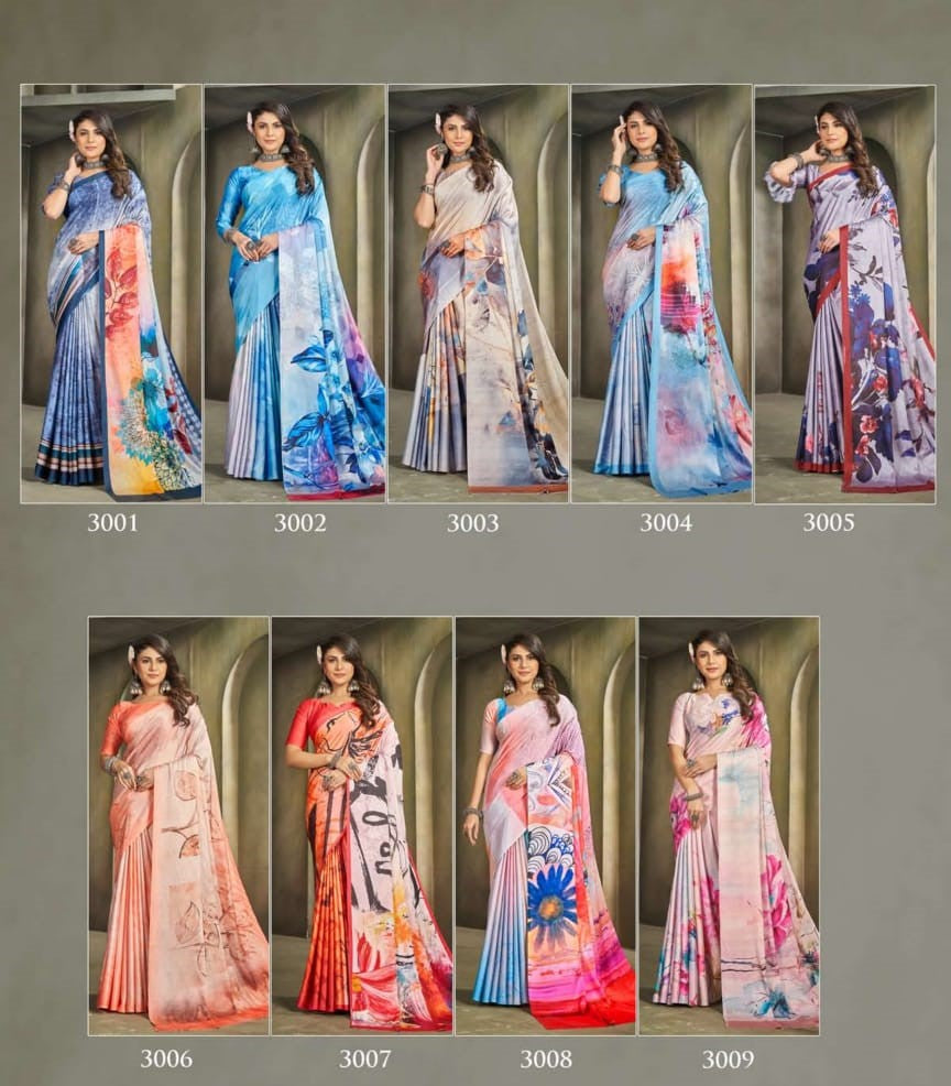 Raina Charmi Fashion Japan Sarees