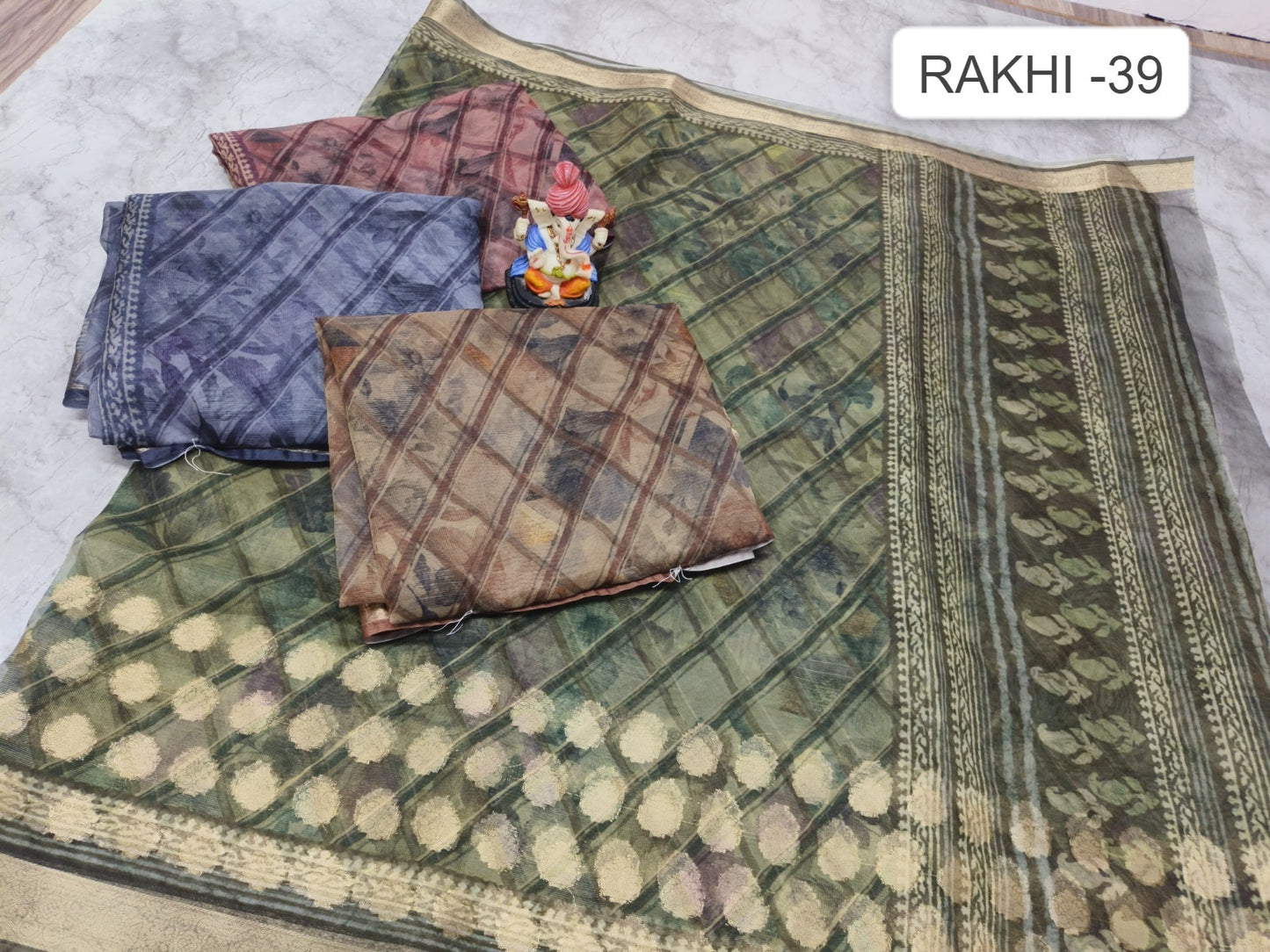 Rakhi-39 Kalpveli Organza Sarees
