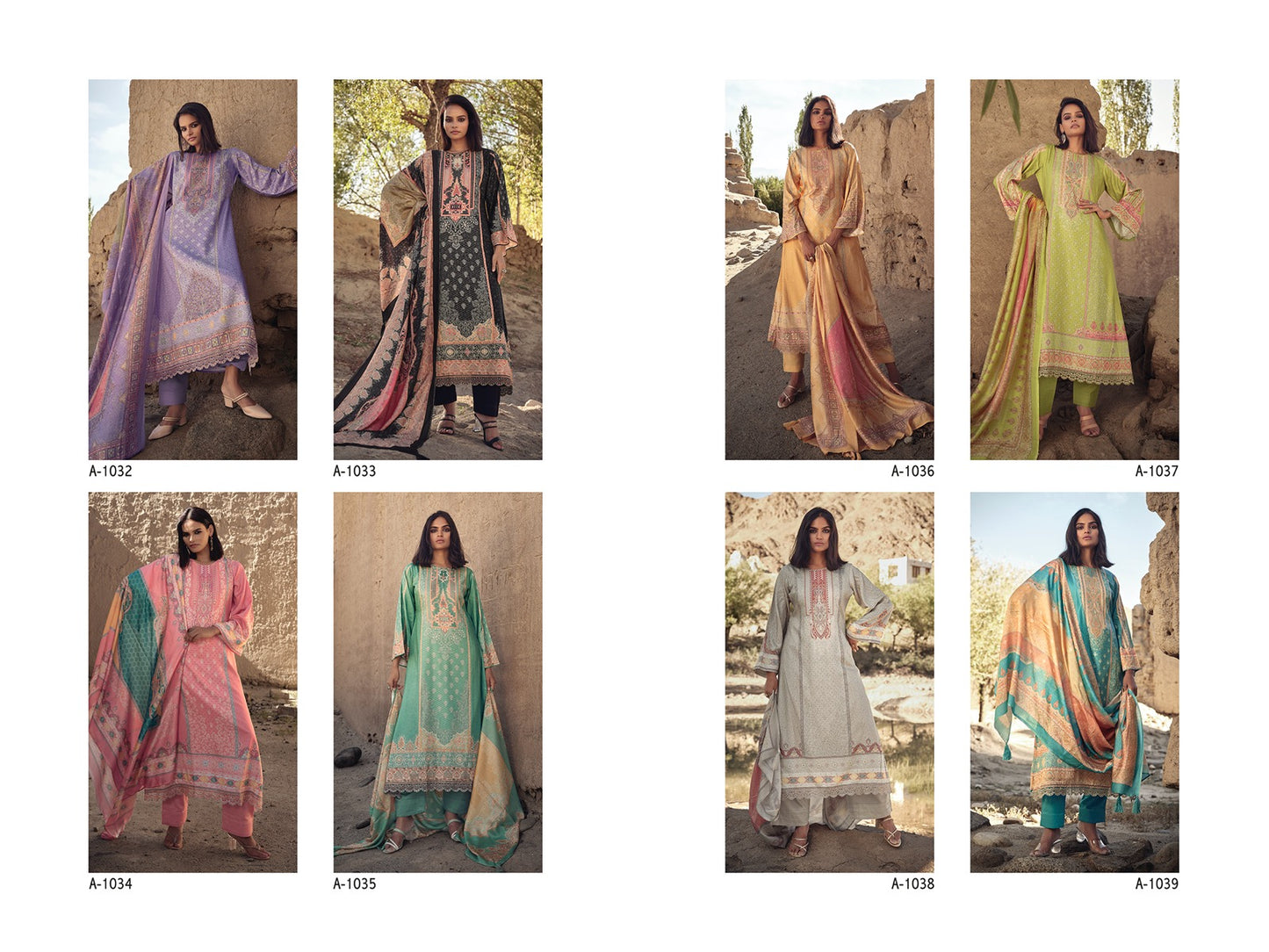 Raqeeb Aiqa Pashmina Suits