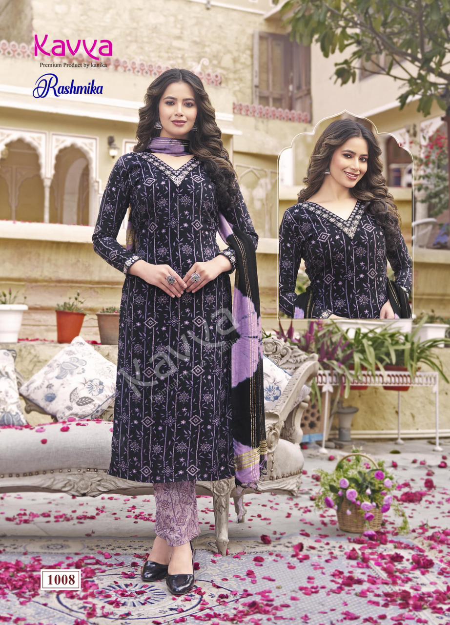 Rashmika Vol 1 Kavya Rayon Readymade Pant Style Suits