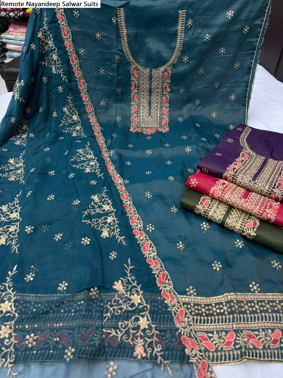 Remote Nayandeep Viscose Simmer Salwar Suits