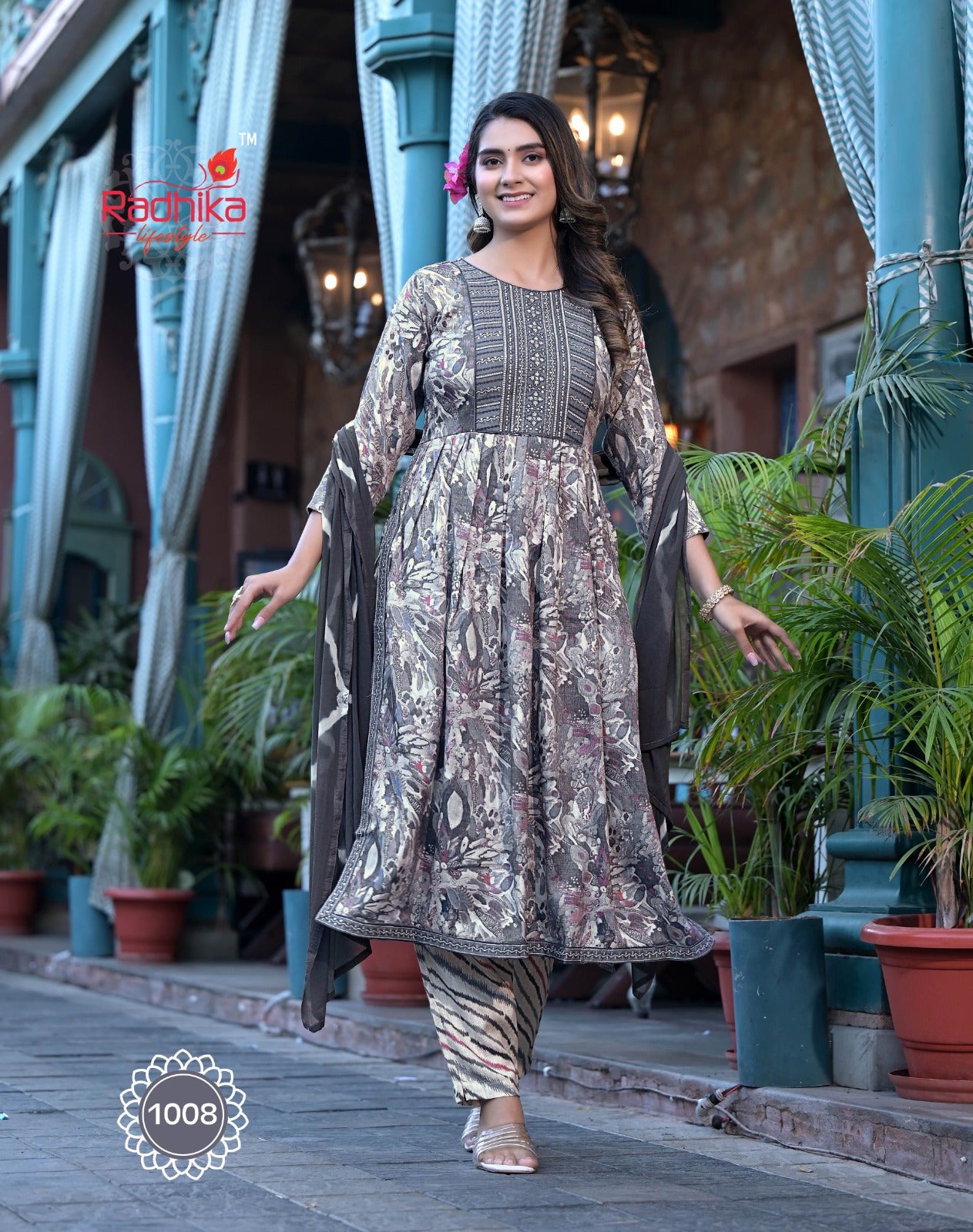 Resham Vol 1 Radhika Lifestyle Rayon Capsule Readymade Pant Style Suits