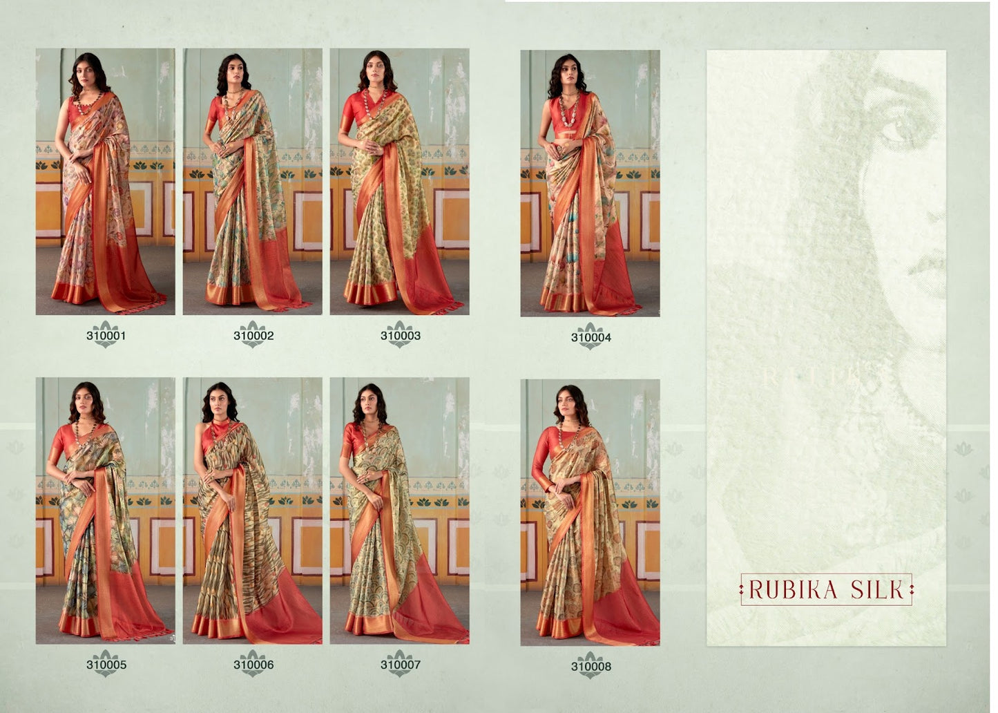 Rubika Silk Rajyog Fabrics Handloom Sarees