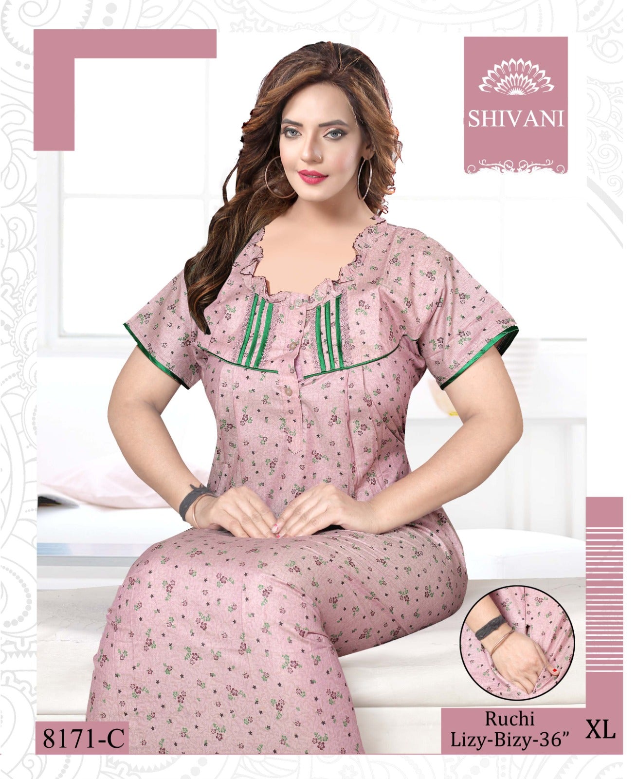 Ruchi-2612 Shivani Bombay Night Gowns