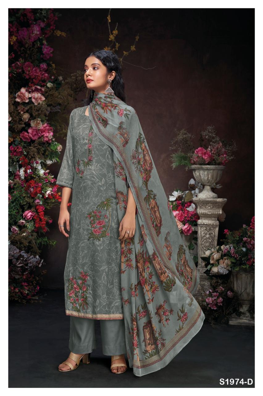 S1974-Abcd Reverie Ganga Pashmina Suits