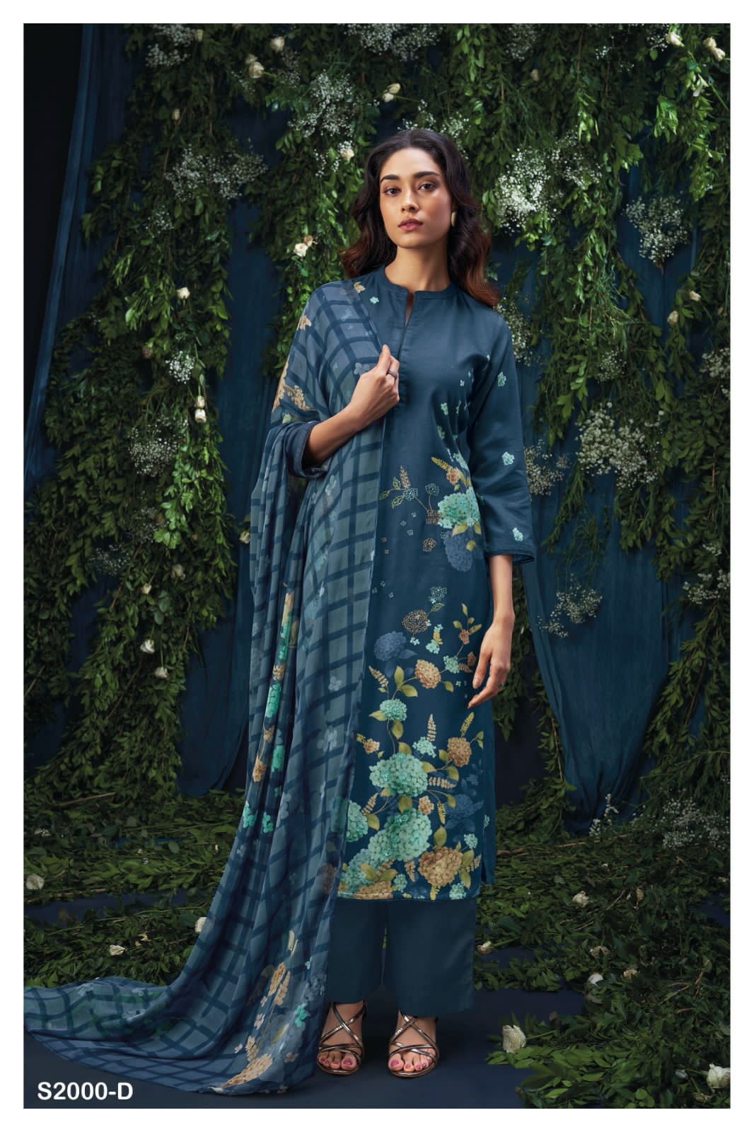 S2000-Abcd Kairi Ganga Pashmina Suits