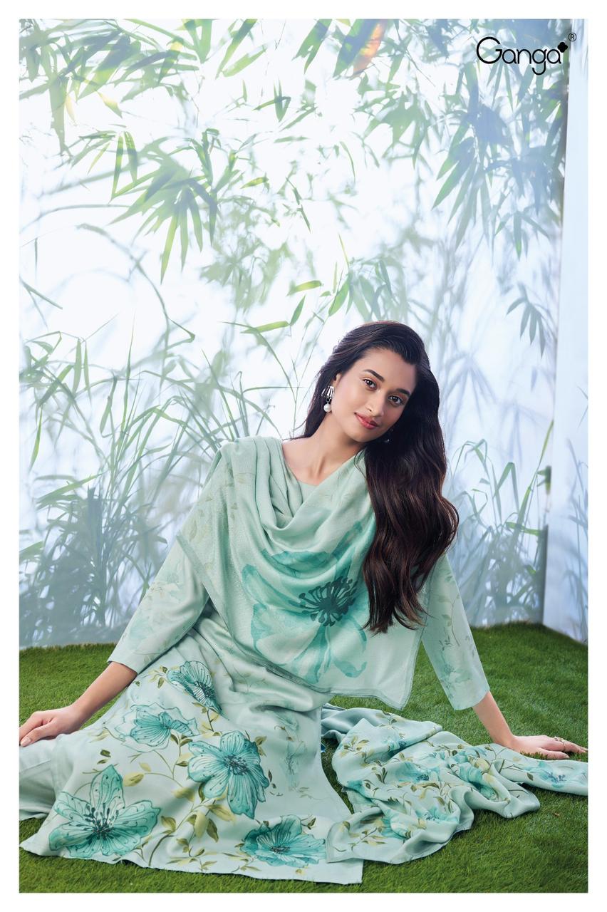 2206 Ella Ganga Pashmina Suits