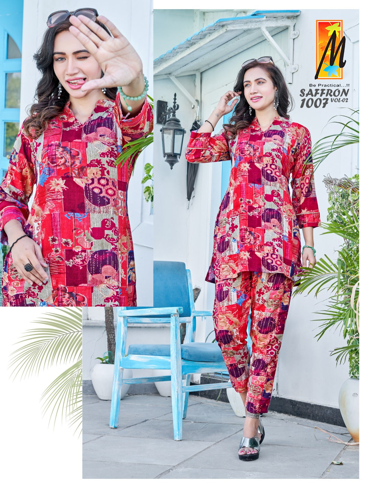 Saffron Vol 2 Master Rayon Co Ord Set