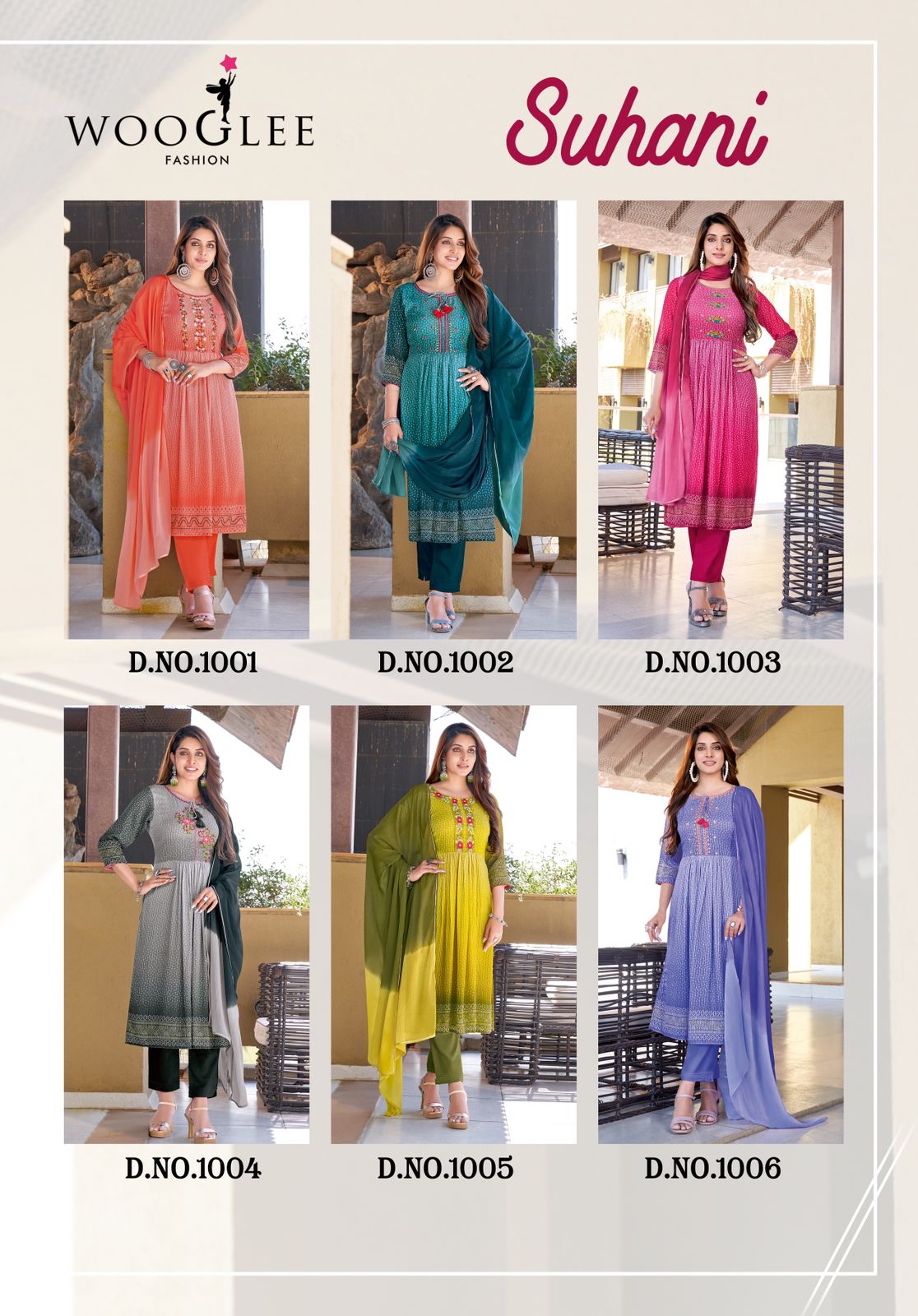 Sale Sale Sale Suhani Wooglee Georgette Readymade Pant Style Suits