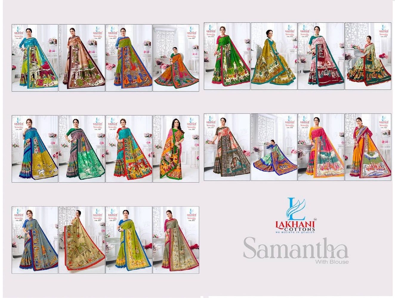 Samantha Vol 4 Lakhani Cotton Sarees