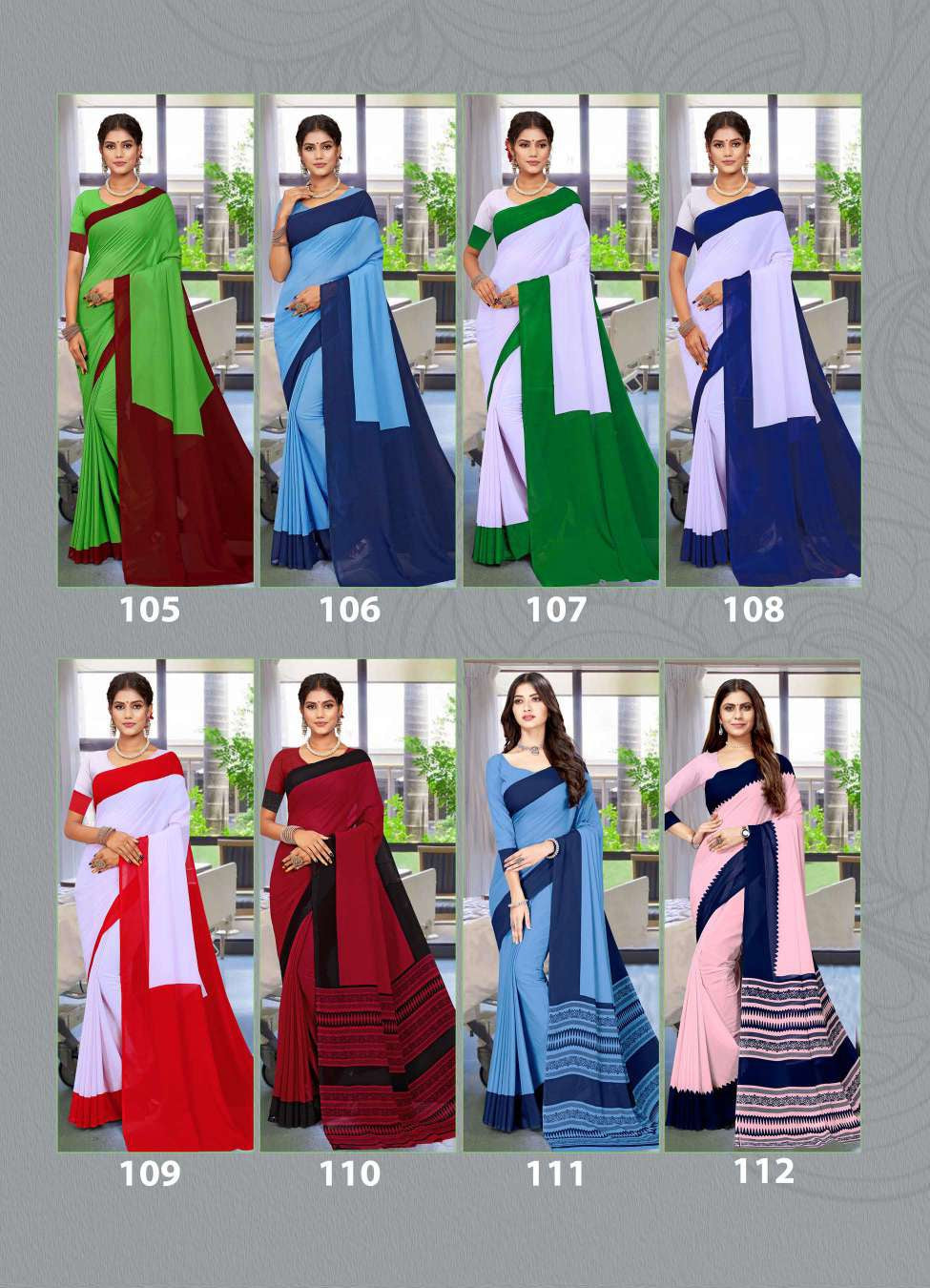Sarita Bansi Fashion Raniyal Uniform Sarees